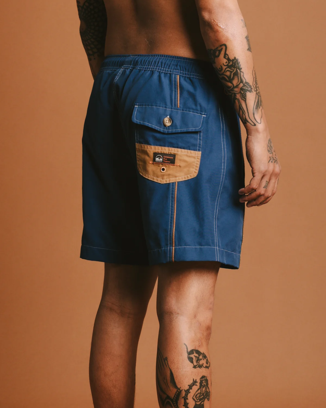 La Plage Swim Trunk | Cosmic Blue