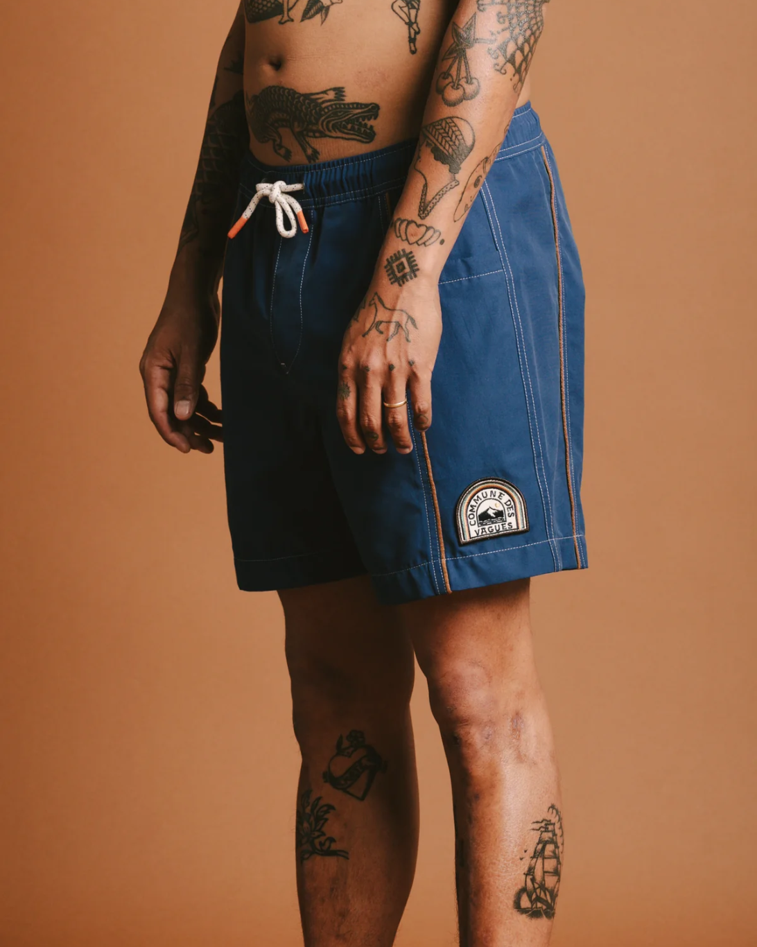 La Plage Swim Trunk | Cosmic Blue