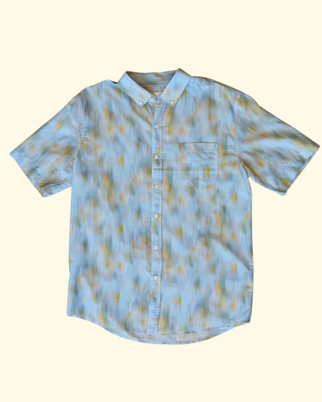 S/S Cotton Silk Shirt | Monet's Garden