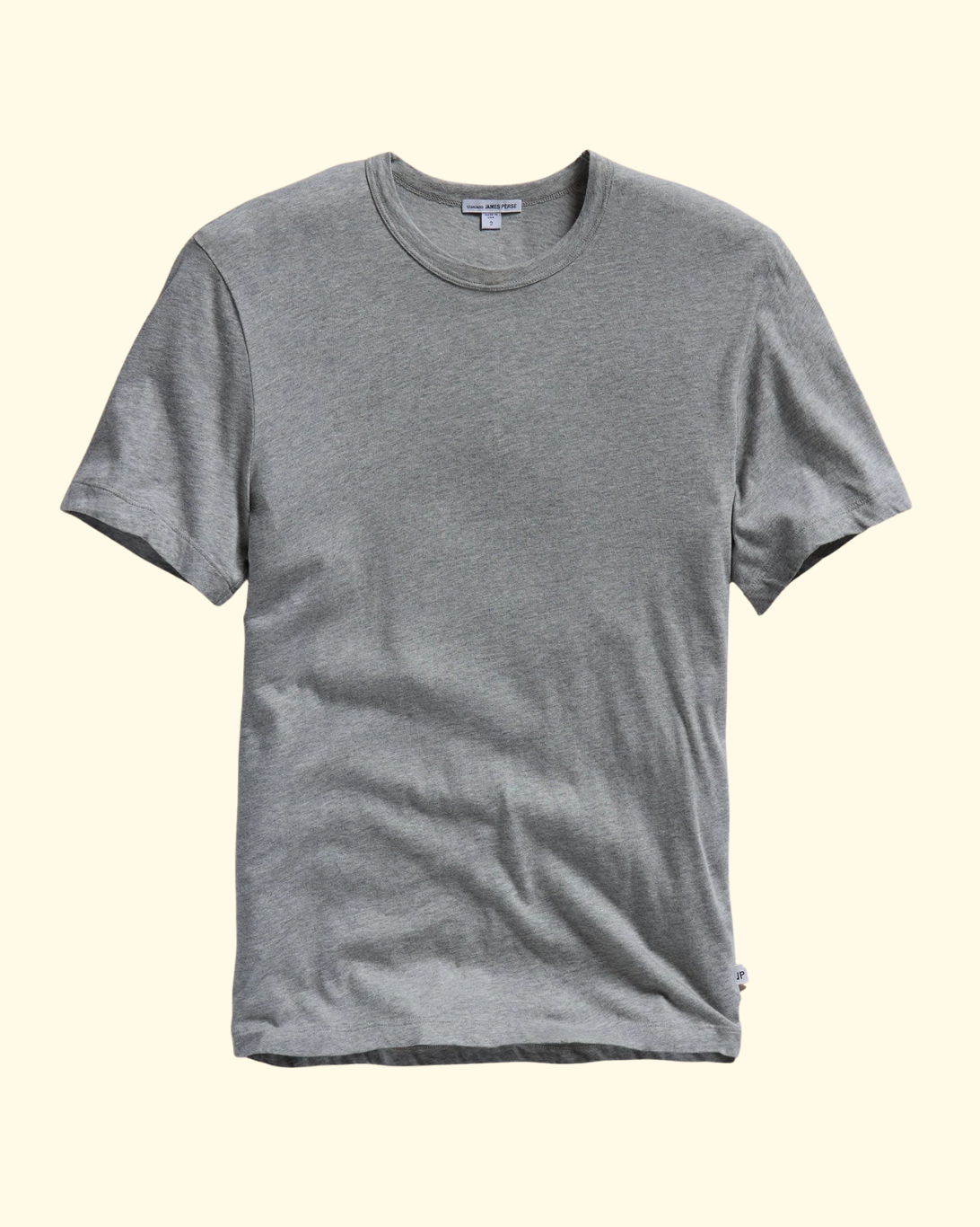 Short Sleeve Crew Neck | Heather Grey