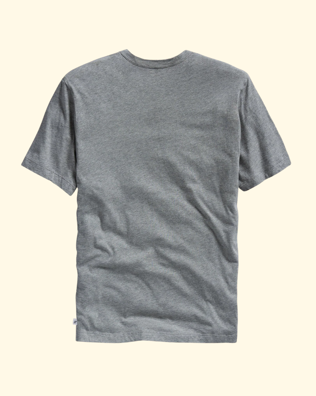 Short Sleeve Crew Neck | Heather Grey