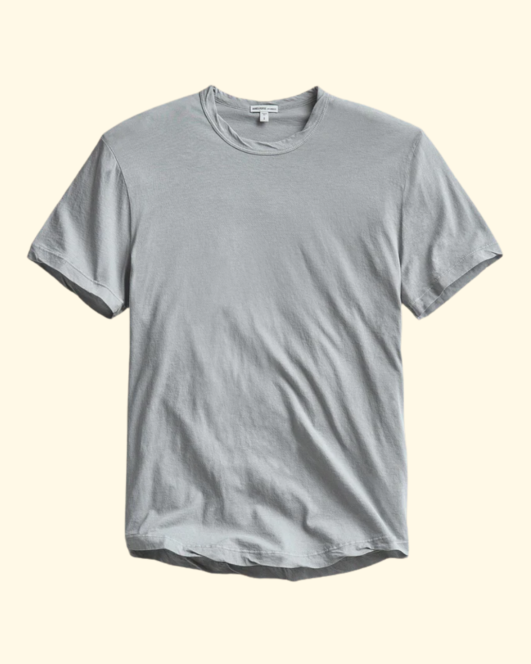 Clear Jersey Crew | Grey Sky Pigment