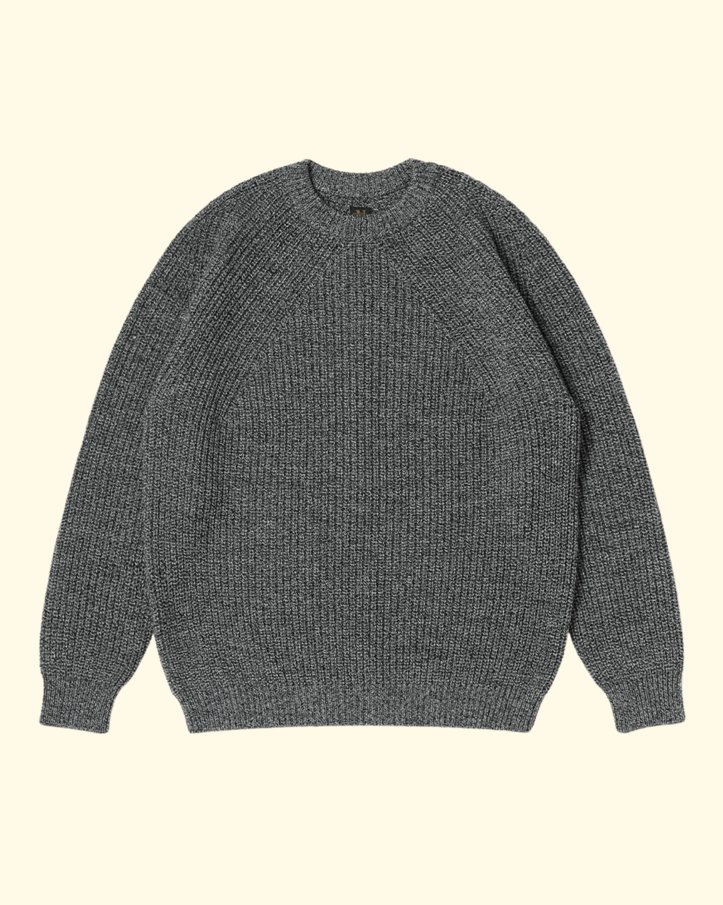 Signature Crew Neck | Ivory & Black