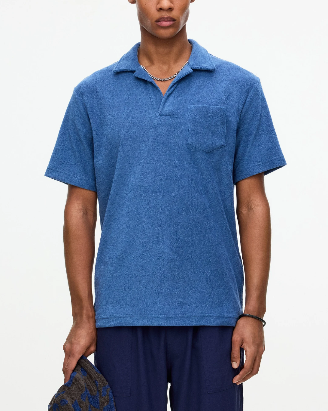 Coronet Polo Terry Shirt | Blue