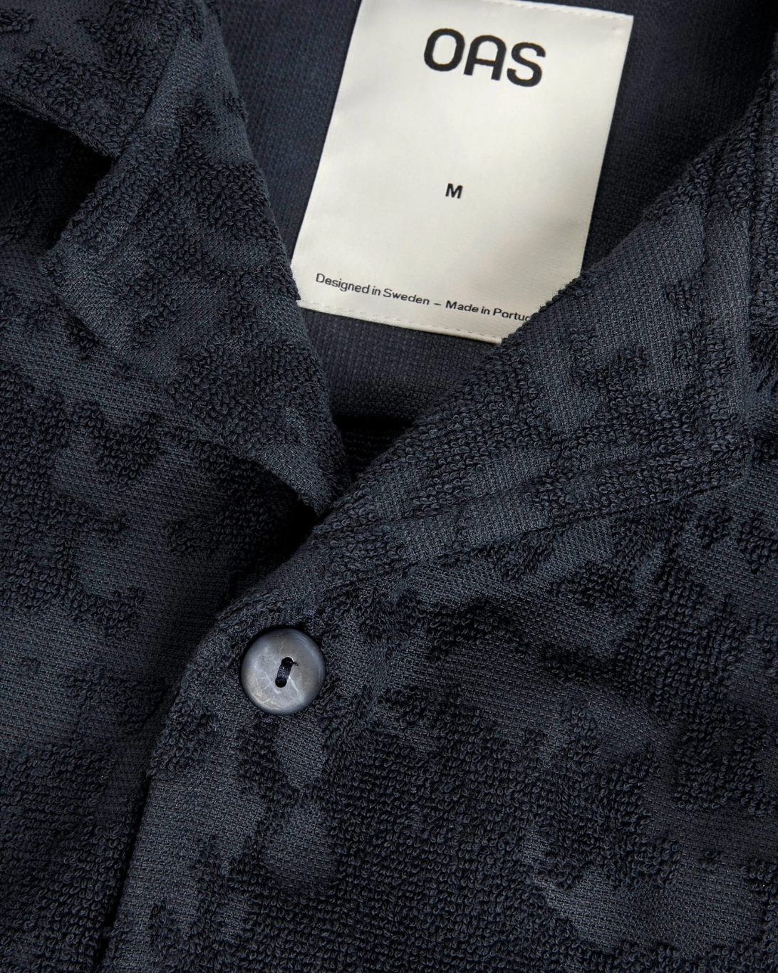 Night Lagoon Cuba Terry Shirt | Navy