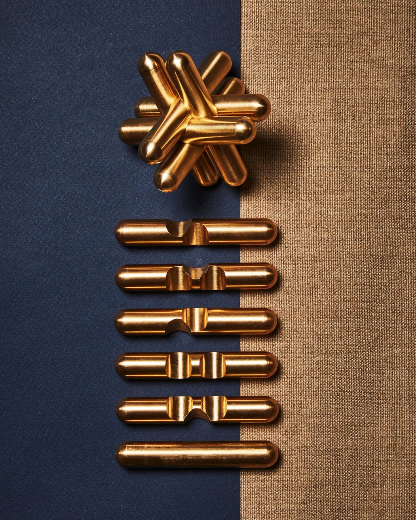 Jack Puzzle | Brass