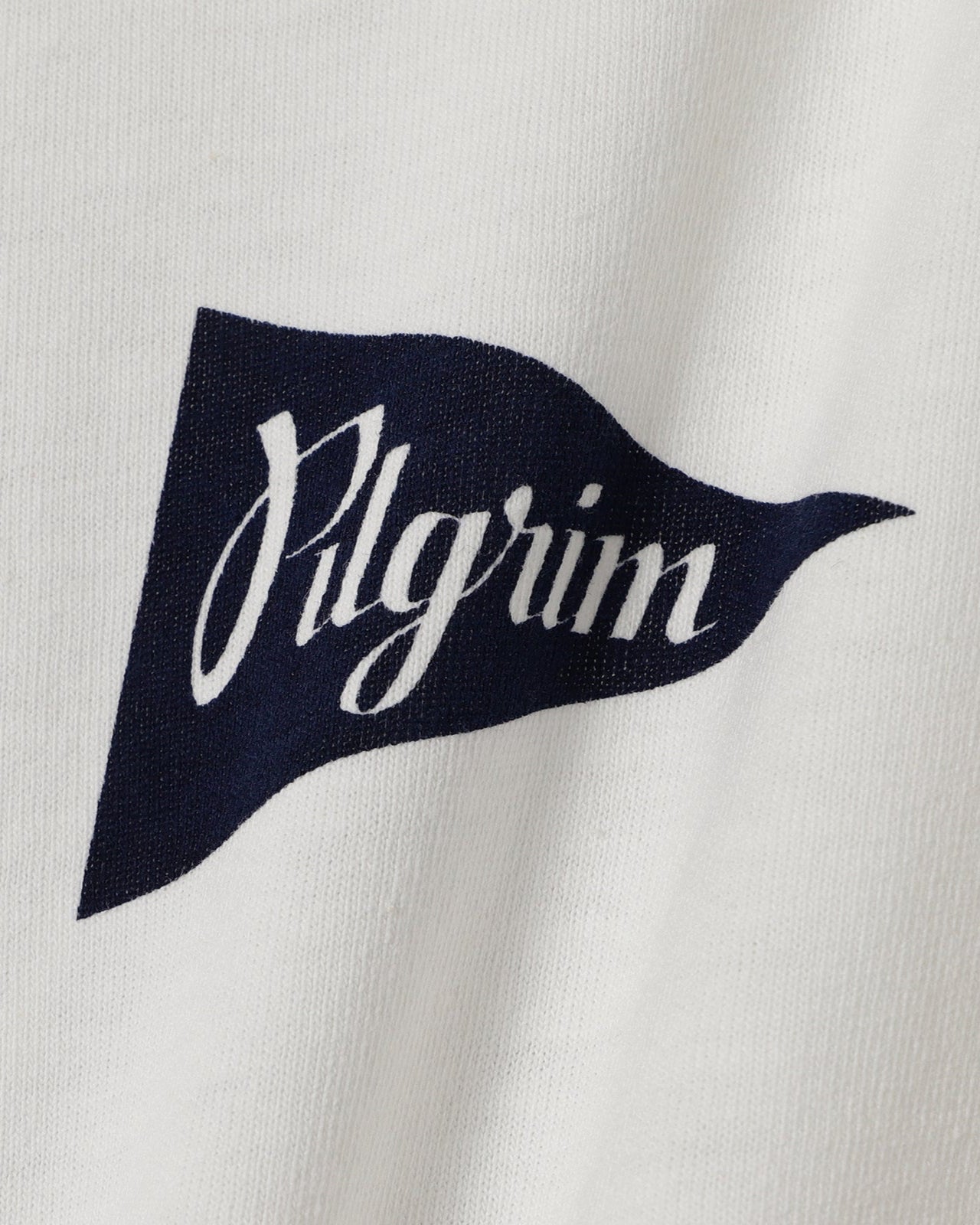 Longsleeve Pennant Team Tee | Off White