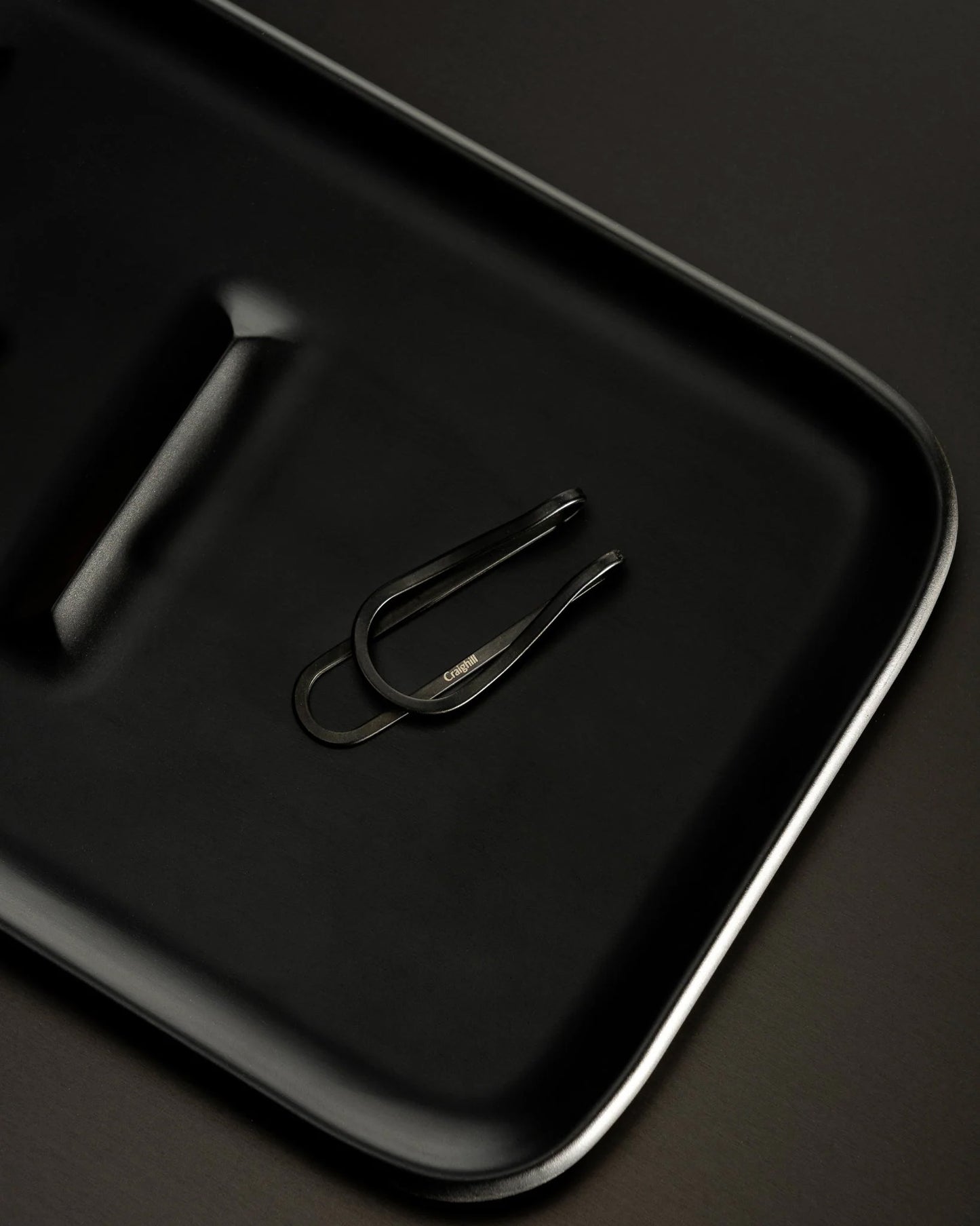 Station Money Clip | Vapor Black