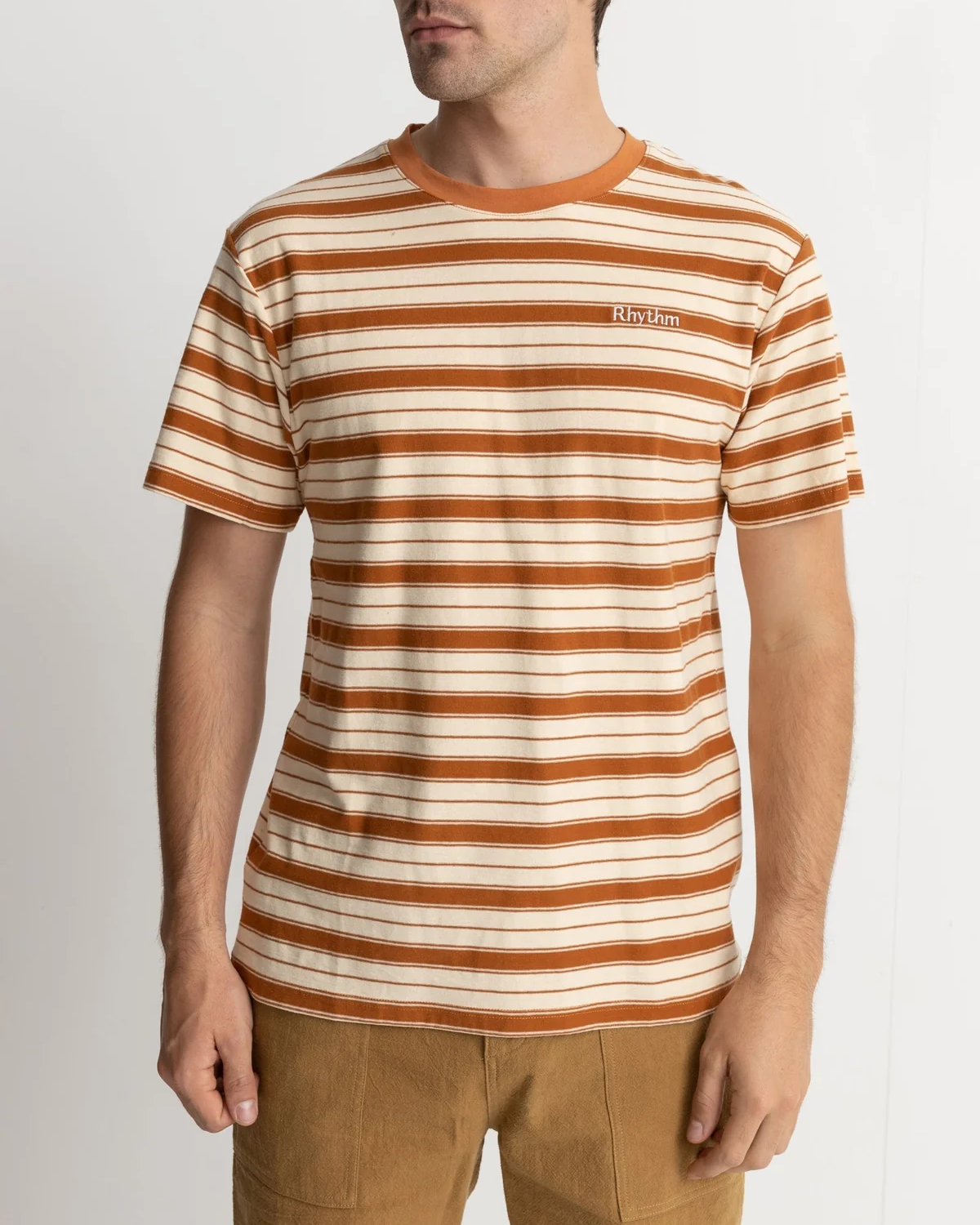 Everyday Stripe SS T-Shirt | Cedar