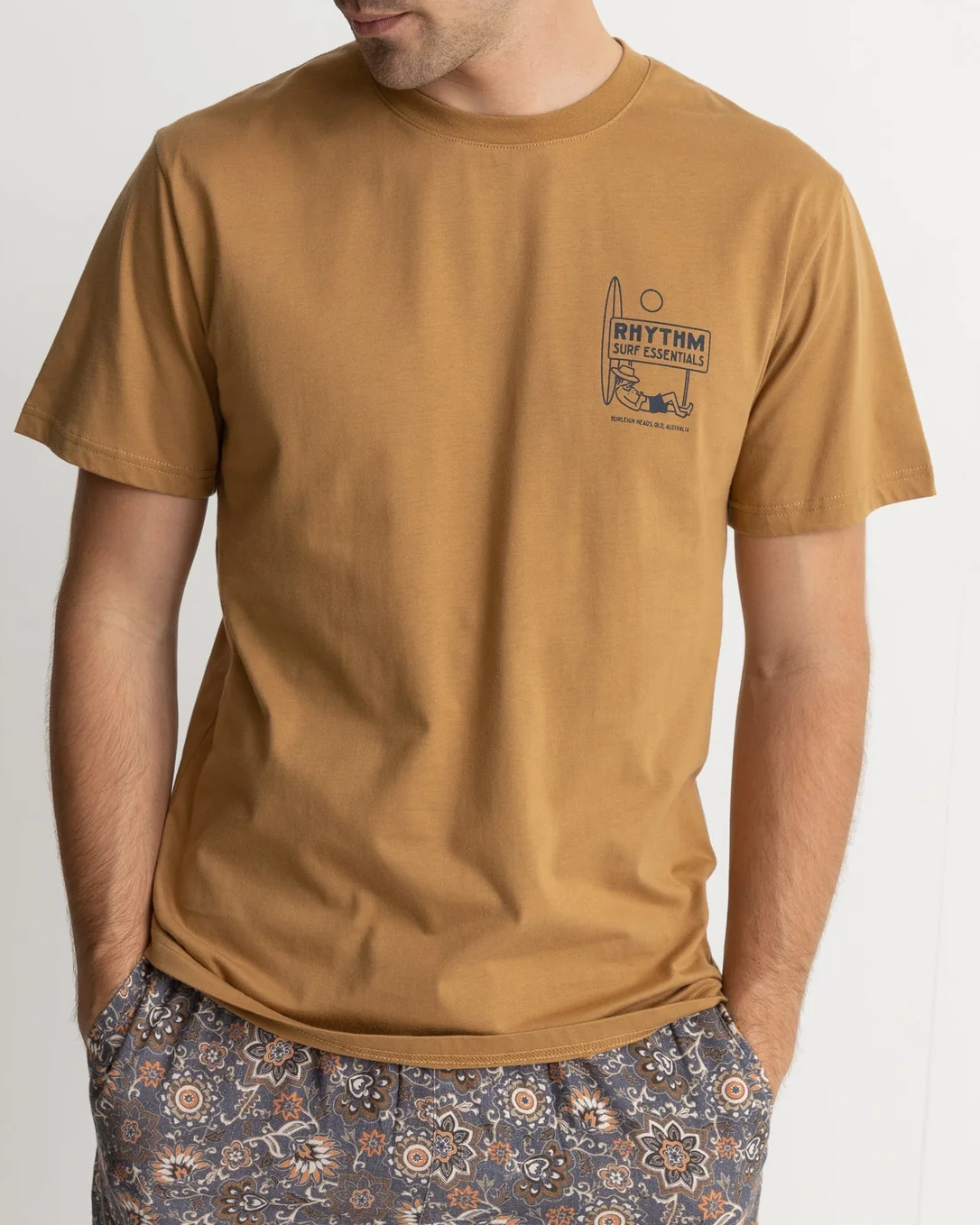 Lull SS T-Shirt | Camel