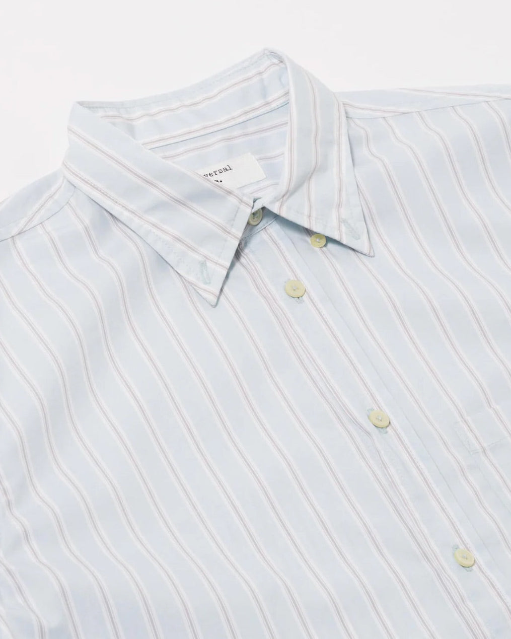 Lazy Day Shirt | Sky Urban Stripe