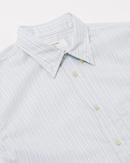Lazy Day Shirt | Sky Urban Stripe
