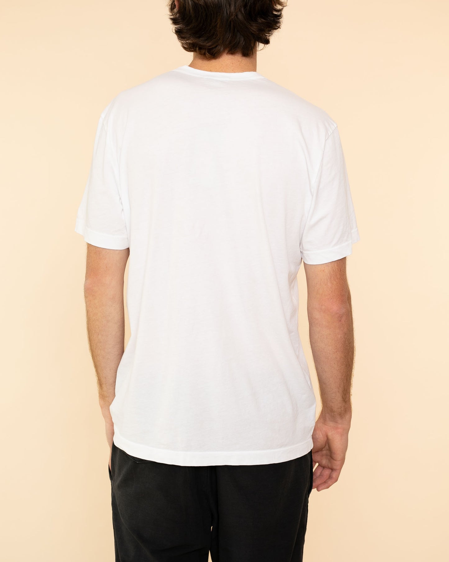 Short Sleeve Crew Neck | White