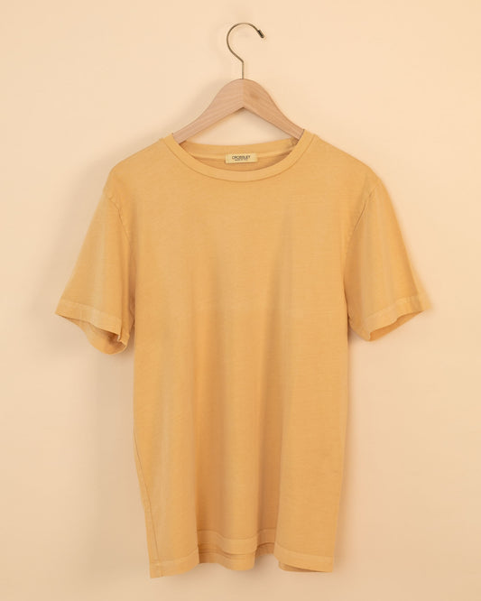 Crew T-shirt | Vintage Yellow