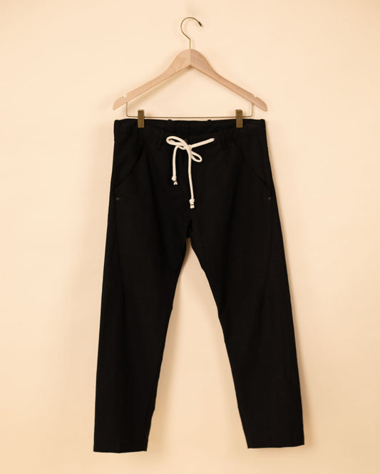 Rivera Linen Hemp Pant | Black