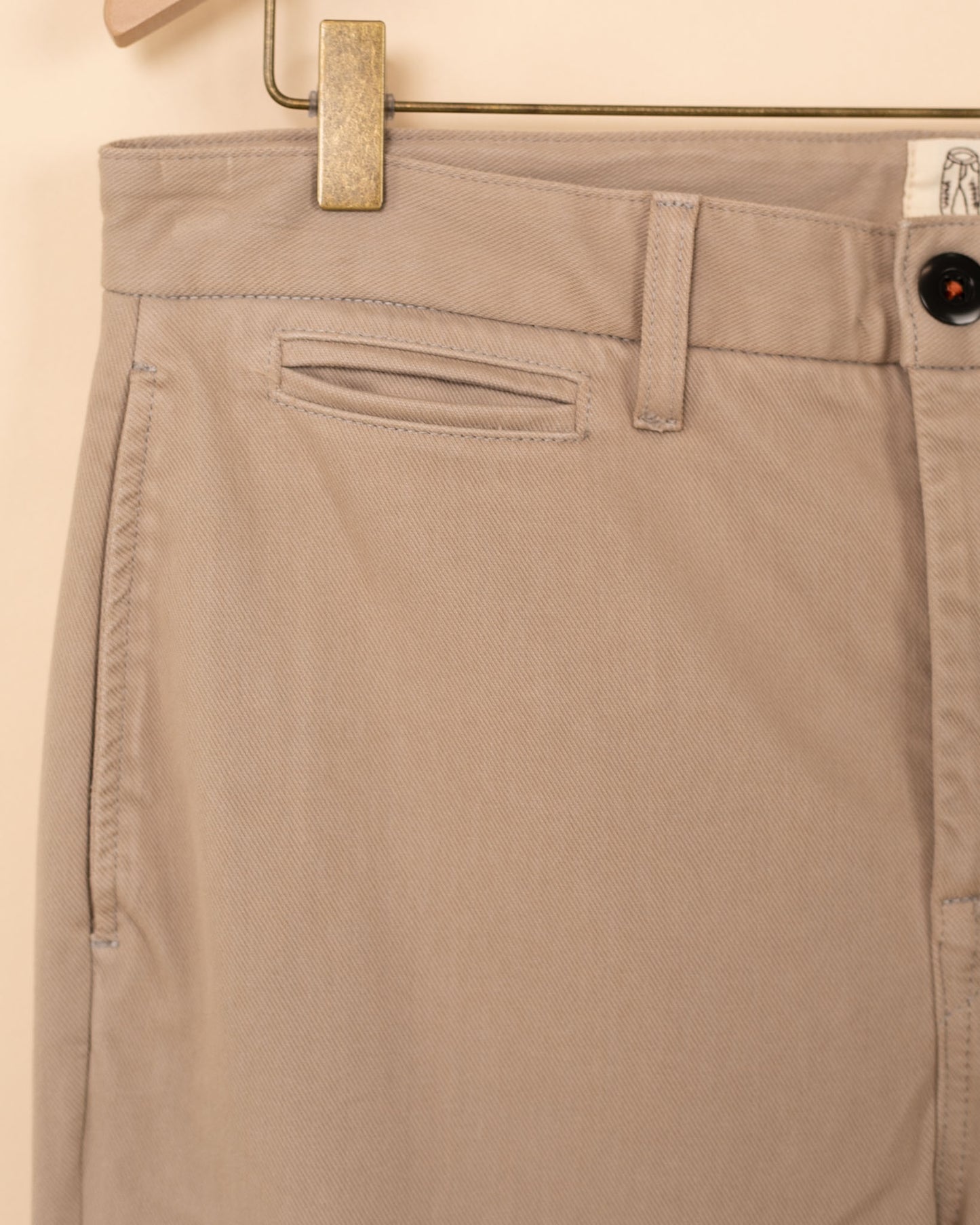 The Axe Chino Denit | Sand Beige