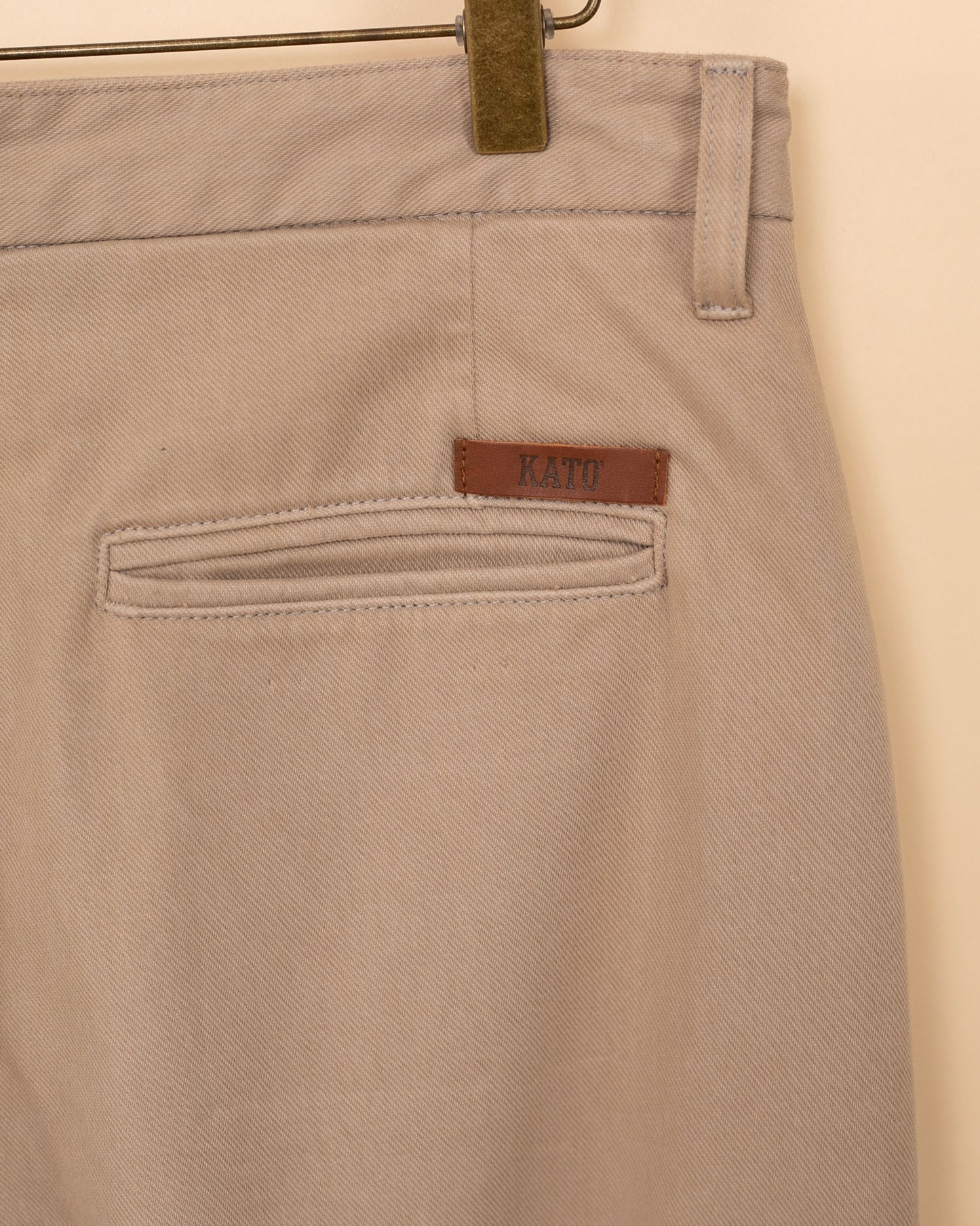 The Axe Chino Denit | Sand Beige