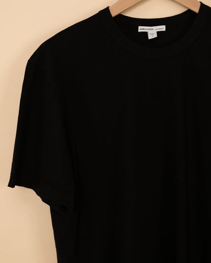 Short Sleeve Crew Neck | Black