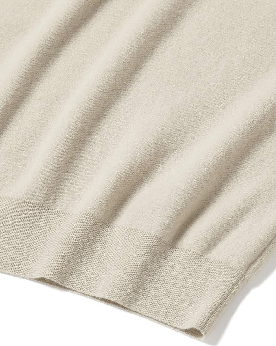 Sunshine Cashmere Crew Neck | Natural