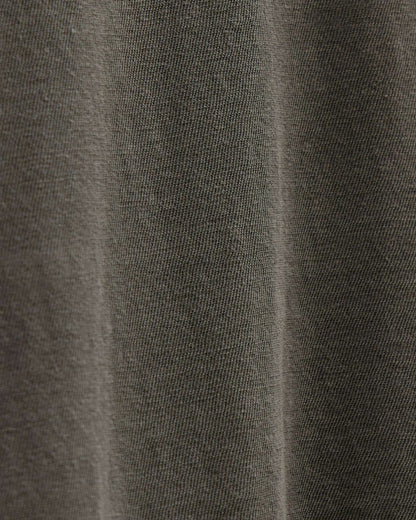L/S Slub Raglan Crew | Army Green Pigment