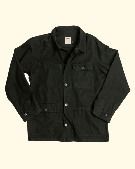 Journey Rip-Stop Coat | Military Green
