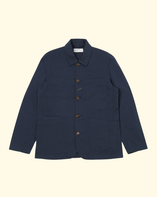 Twill Bakers Jacket | Navy