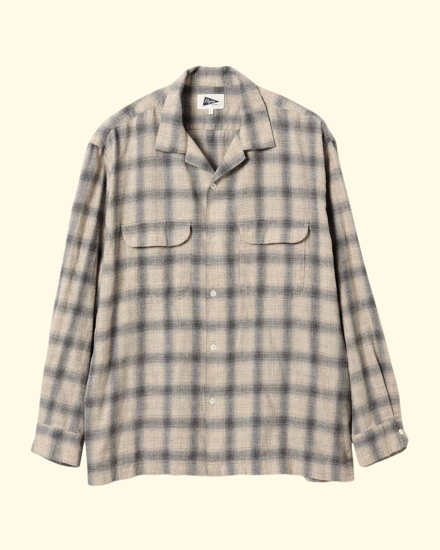 Vincent Melange Ombre Shirt | Grey