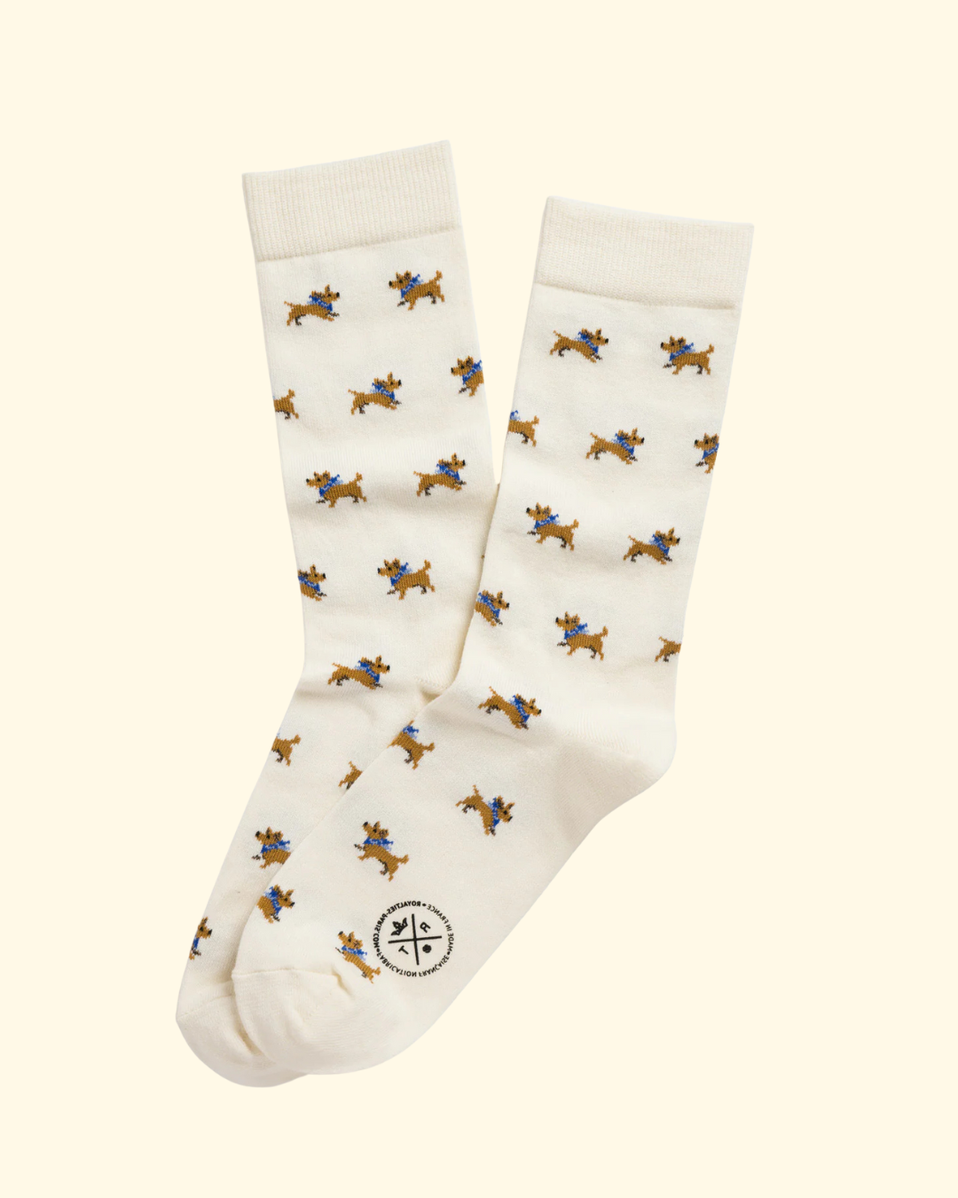 Albert Socks | Ivory