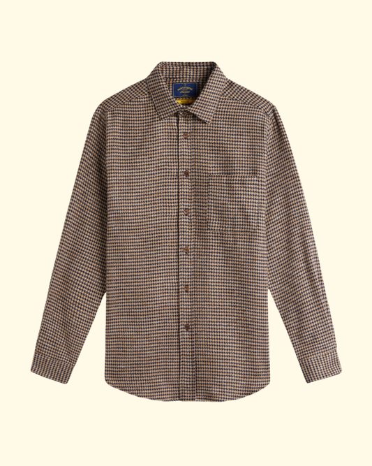 Abstract Pied Poule | Navy