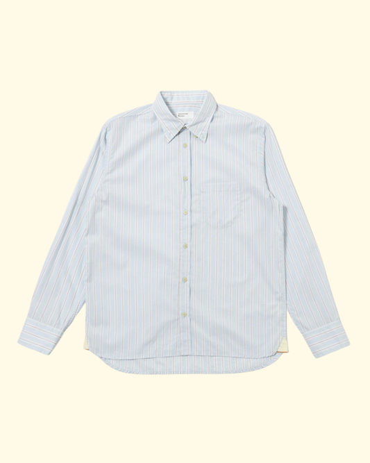 Lazy Day Shirt | Sky Urban Stripe