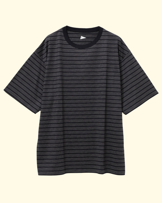 Cooper Striped Tee | Navy