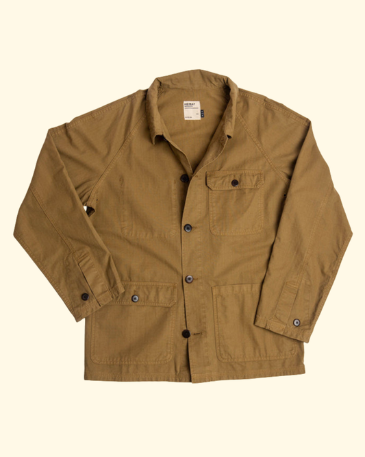 Journey Rip-Stop Coat | Desert