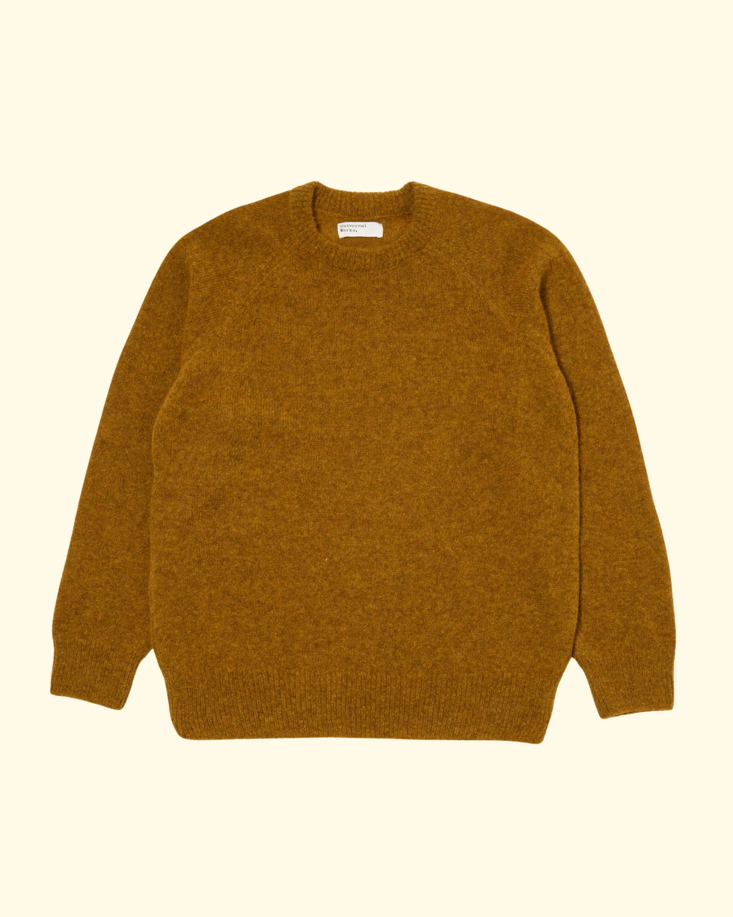 Lyon Alpaca Knit Crew | Gold