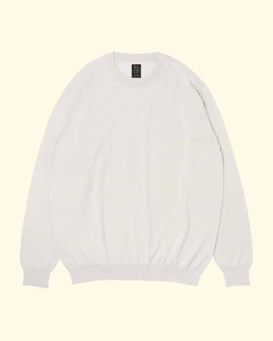 Superior Merino Crew Neck | Ivory