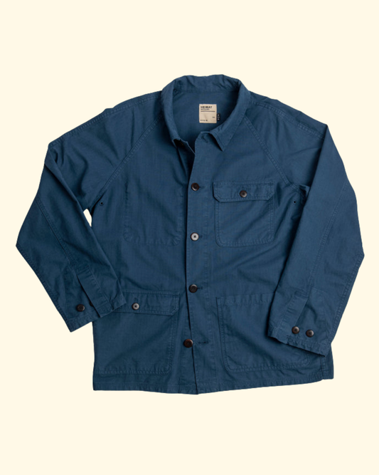 Journey Rip-Stop Coat | Trail Blue