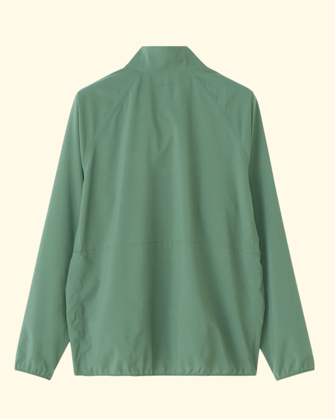 Floating Wind Shell Half Zip Pullover | Marinwood Green