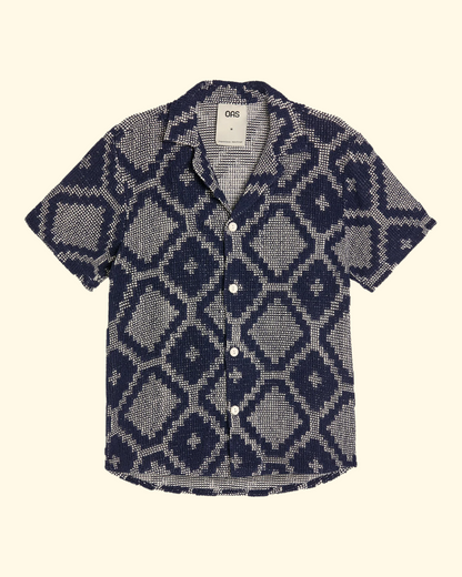 Trastevere Cuba Shirt | Navy/White