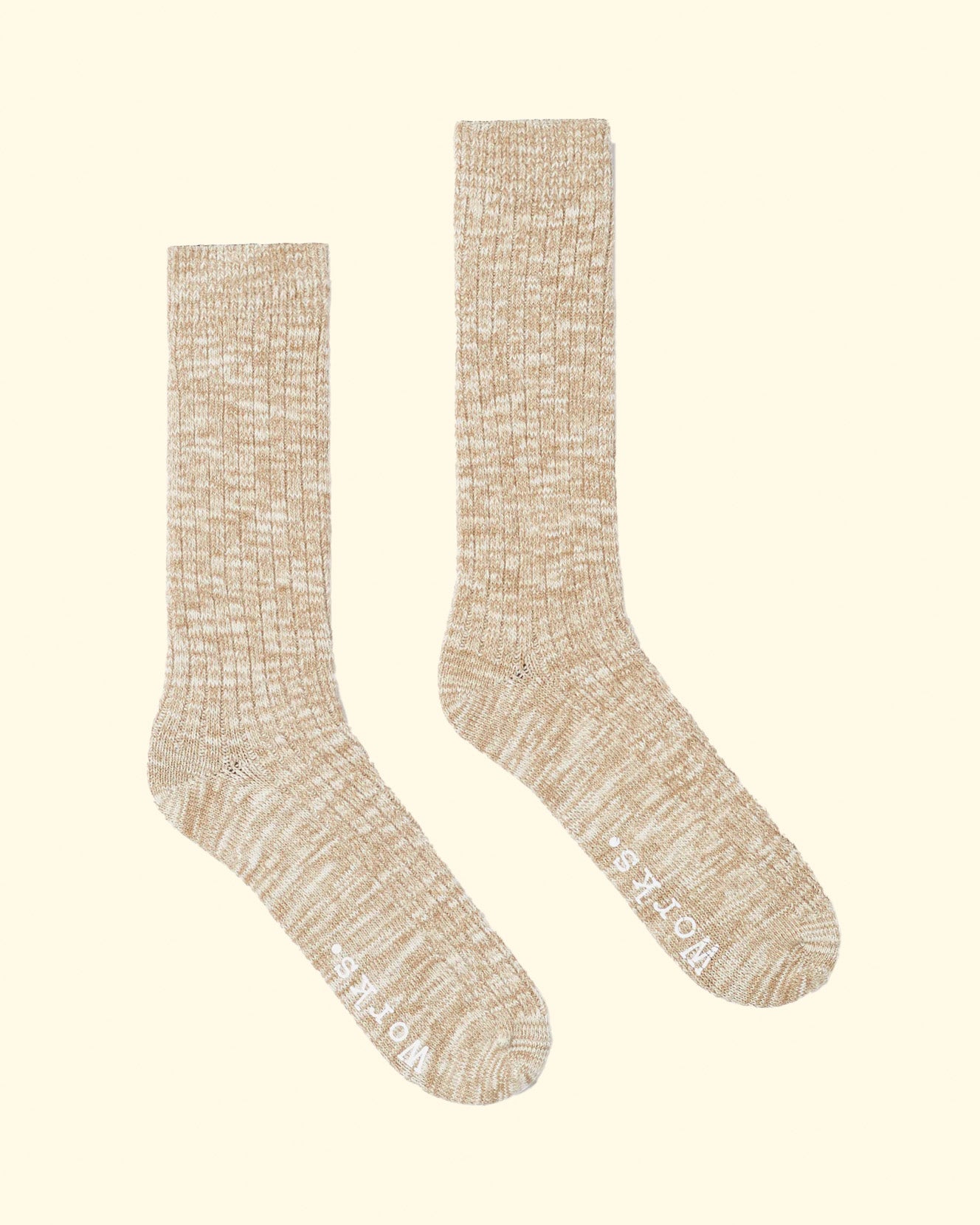 Slub Sock | Dark Sand