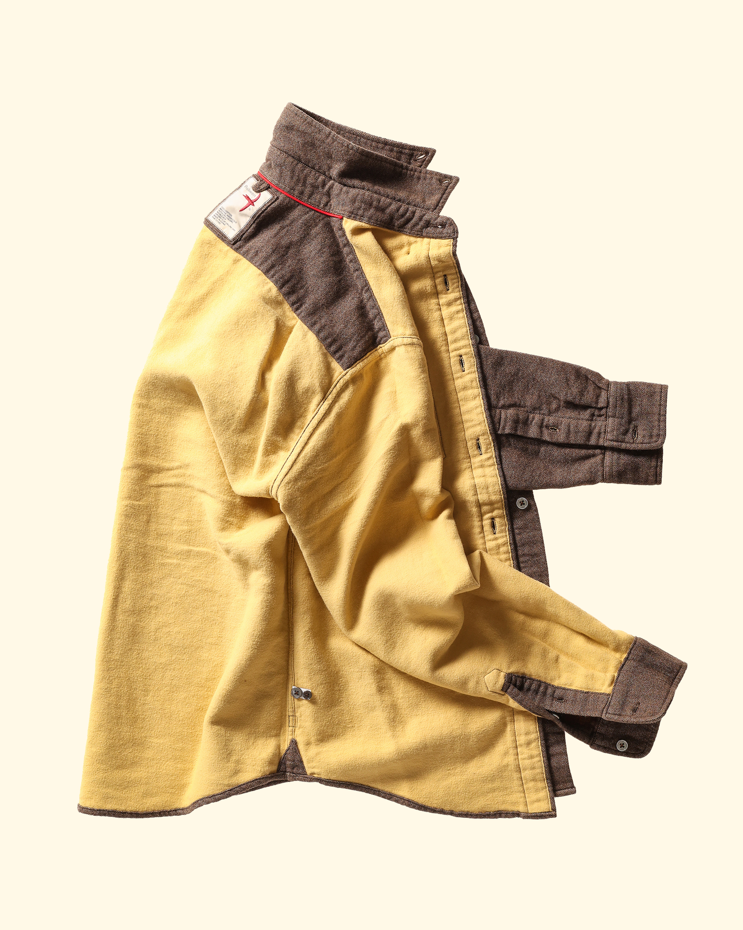 Chamois Lined Flannel | Rustic Brown