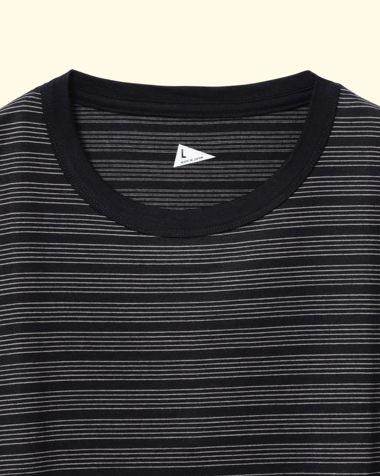 Cooper Striped Tee | Navy