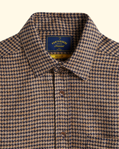Abstract Pied Poule | Navy