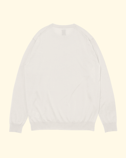 Superior Merino Crew Neck | Ivory
