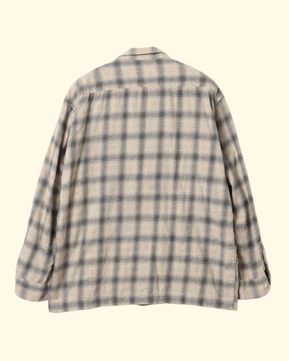 Vincent Melange Ombre Shirt | Grey