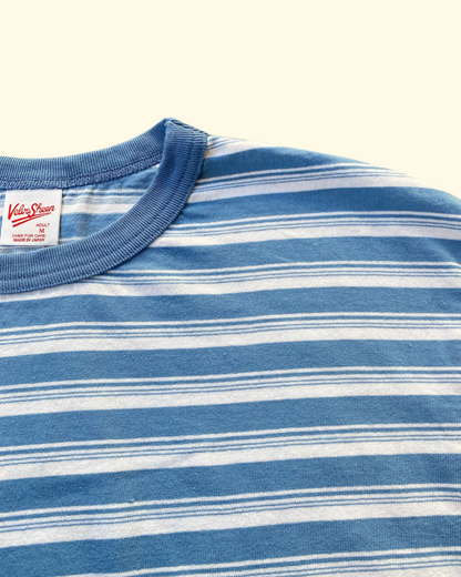 Stripe Tee | Off White & Denim