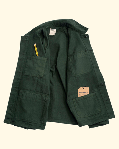 Journey Jacket Canvas | Military Green
