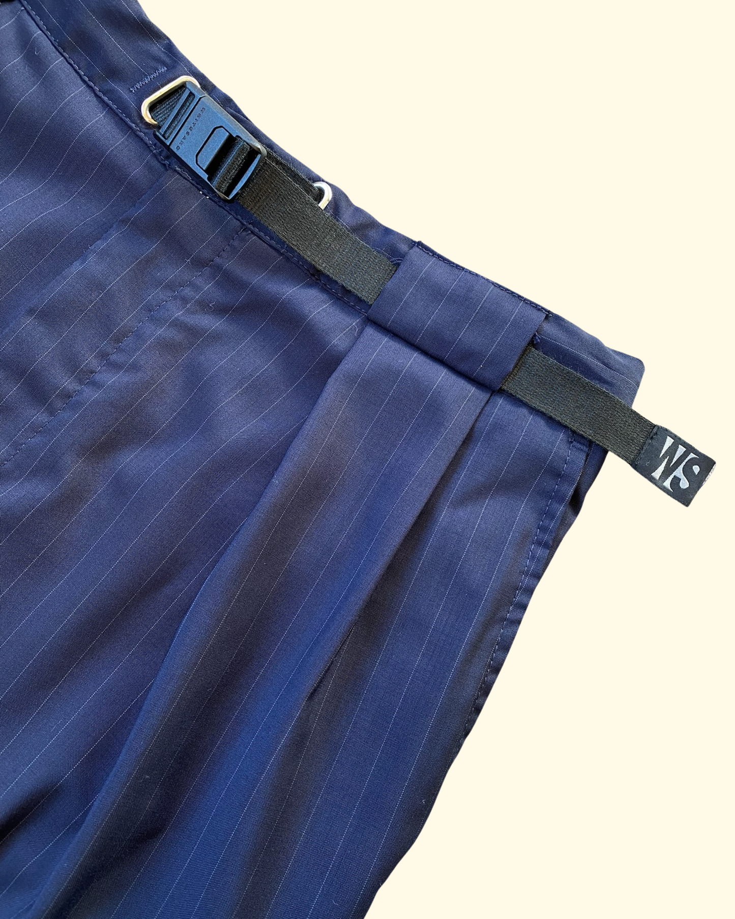 Model 80 Pant | Navy Pinstripe