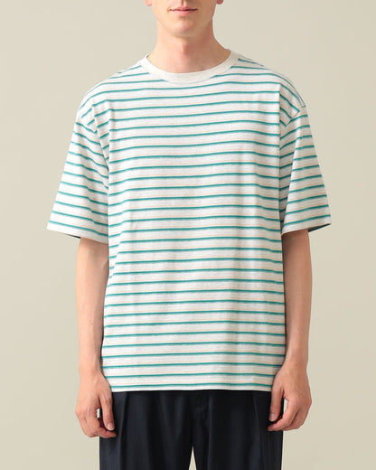 Tucker Striped Tee | Oatmeal