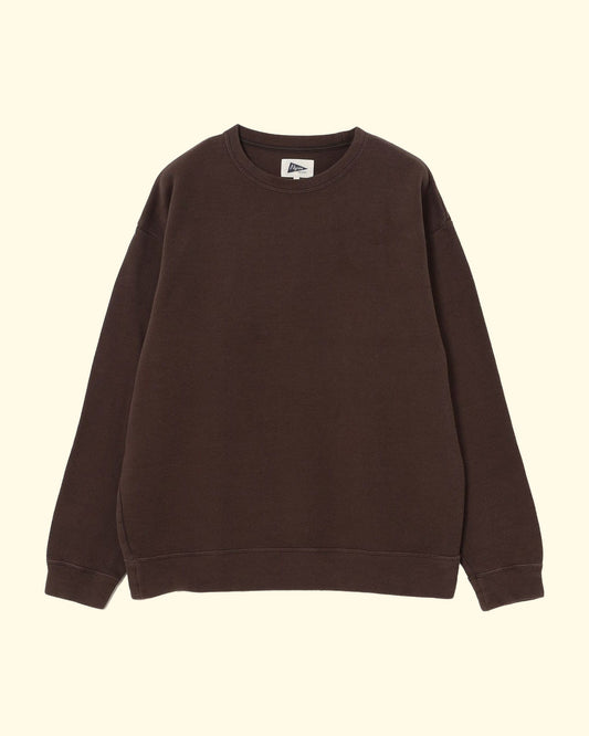 Roe Crewneck | Dark Brown