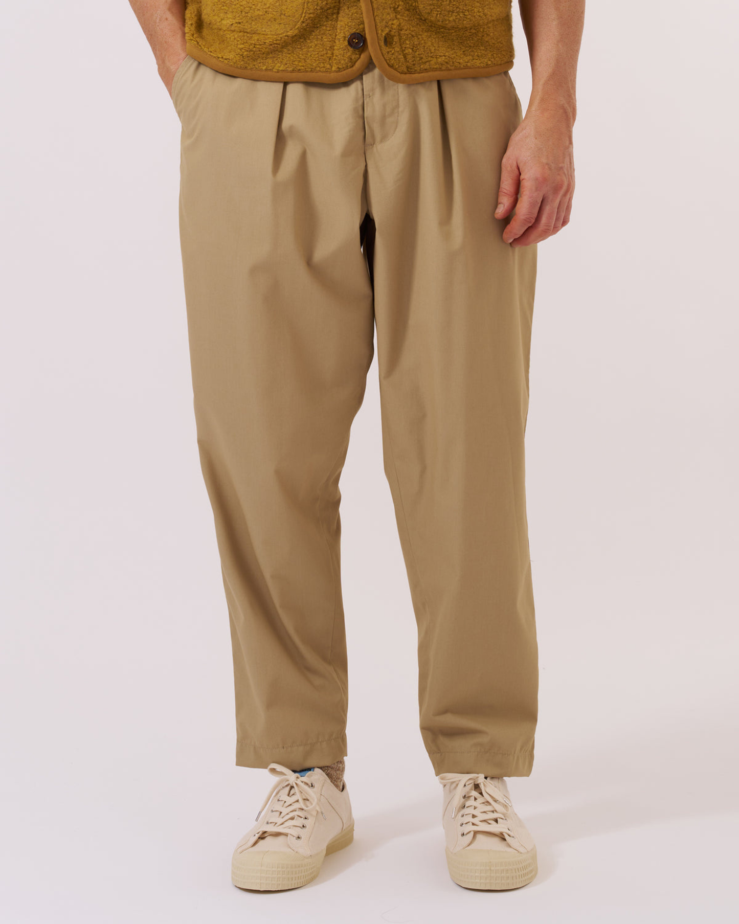 Recycled PolyTech Track Pant | Sand