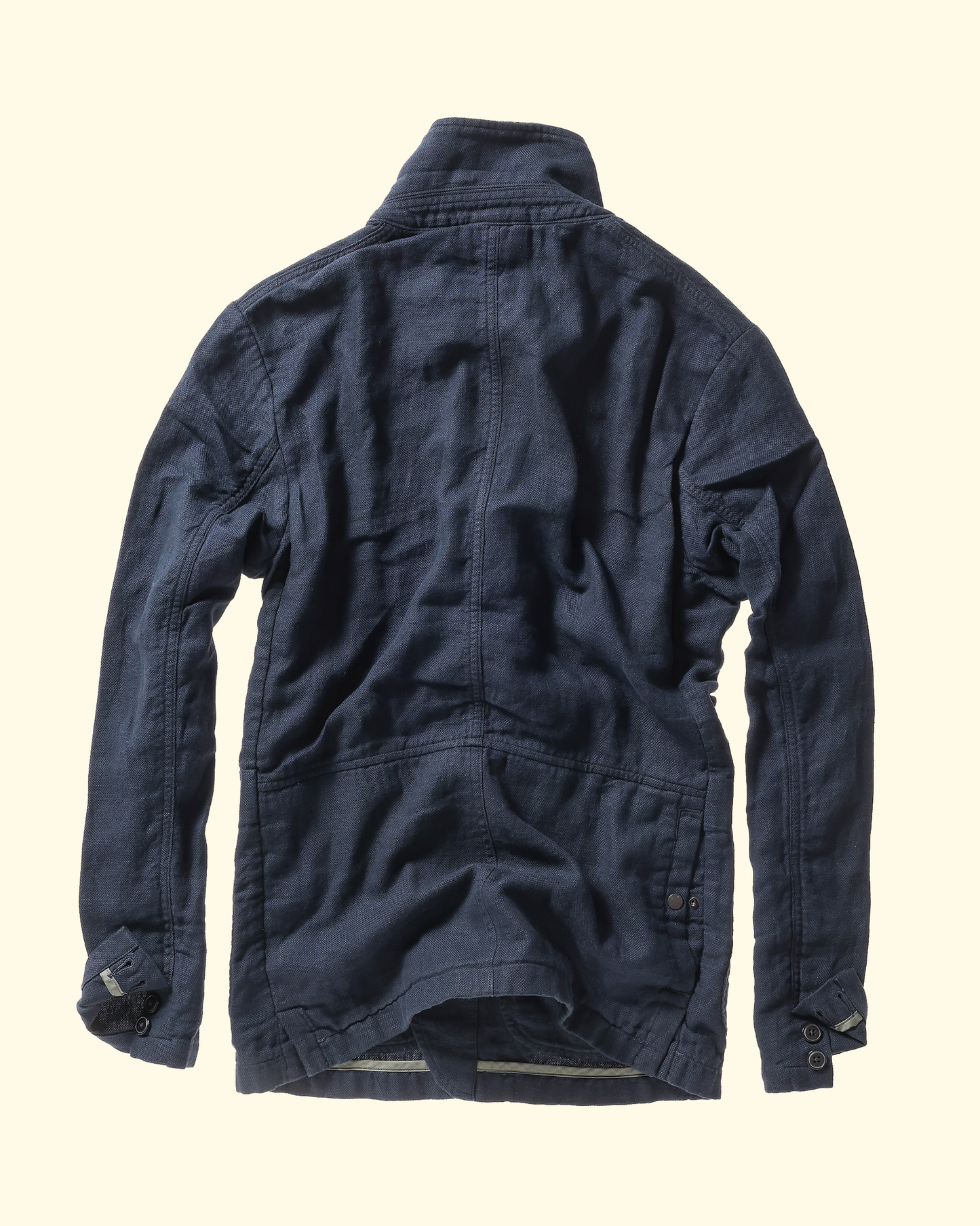 Tropical Trap Blazer | Navy Hopsack